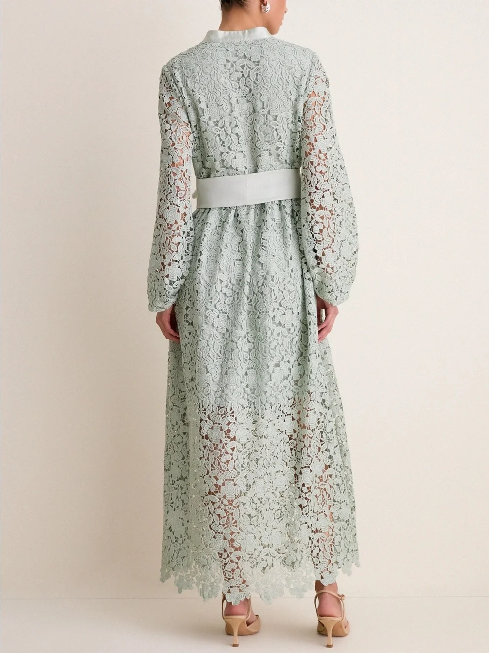 Tuckernuck Sage Lace Calliope Dress